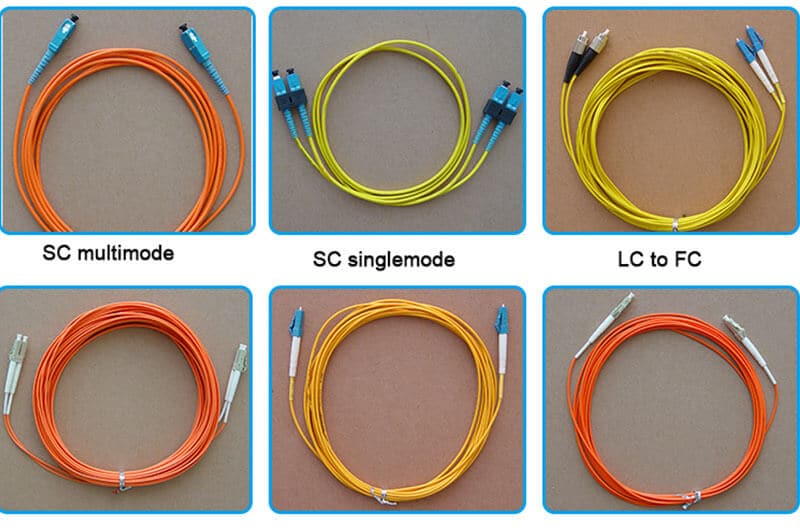 FTTH LC-LC Yellow Jacket Fiber Optic Patch Cord Color Code 9 FTTH LC-LC Yellow Jacket Fiber Optic Patch Cord Color Code SC UPC 05 FTTH LC-LC Yellow Jacket Fiber Optic Patch Cord Color Code